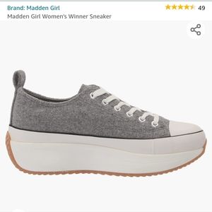 Madden Girl Sneakers Size 7.5